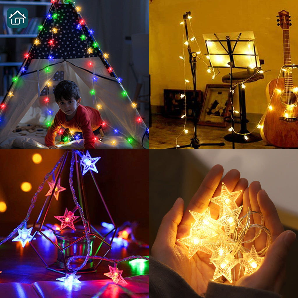 33FT 100 LED String Lights Outdoor/Indoor, Super Bright Christmas Lights,  Waterproof 8 Modes Plug in Fairy Lights for Christmas Tree Bedroom Party