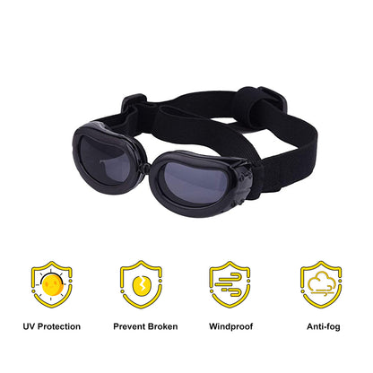 Puppy Goggles, Puppy Sunglasses, UV Protection Glasses, Anti-Fog Motorcycle Puppy Glasses