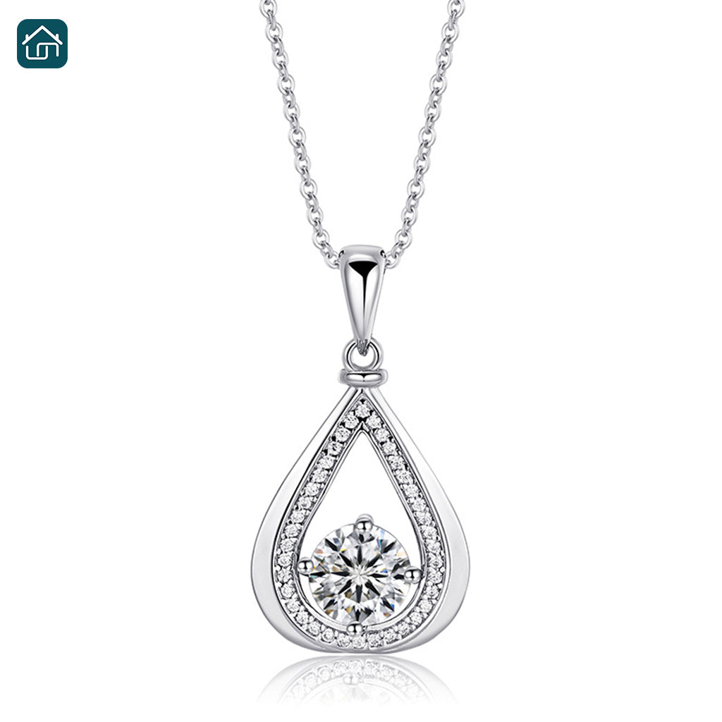 S925 Sterling Silver Zirconia Pendant Necklace Fashionable and Versatile Fairy Collarbone Chain Mother's Day Gift Available in Multiple Styles